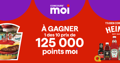 Concours Super C Gagnez l'un des dix prix de 125 000 points moi! Concours Super C Gagnez l'un des dix prix de 125 000 points moi!