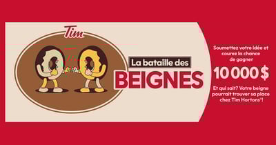 Concours Tim Horton - La bataille des beignes !