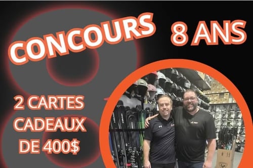 Concours 8e anniversaire Ambiance Sports !