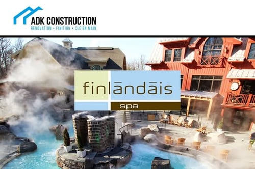 Concours ADK Construction- Gagnez une carte cadeau de 100$ au spa finlandais!