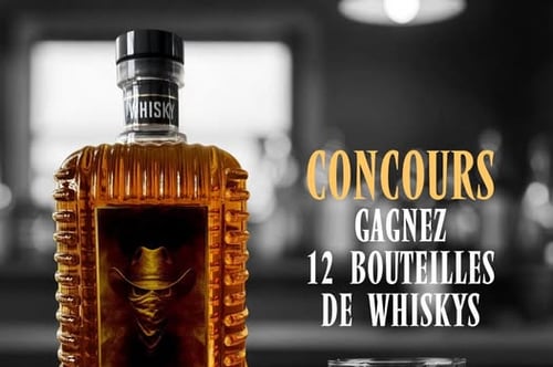 Concours AiR Distillerie - Gagnez 12 bouteilles de notre nouveau whisky québécois KILINGER!