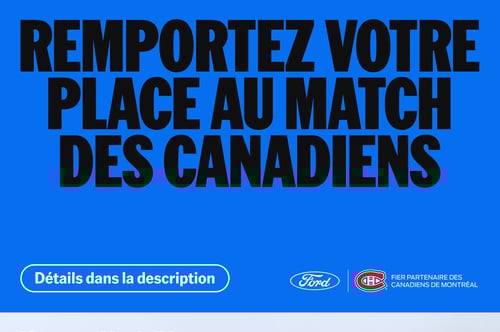 Concours assistez à un match des Canadiens au Centre Bell