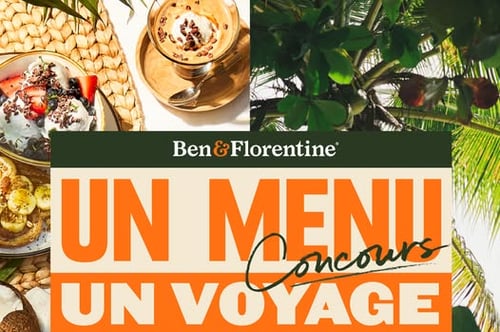Concours Ben & Florentine - Gagnez une carte-cadeau voyage d'une valeur de 5 000 $ pour la destination de votre choix!