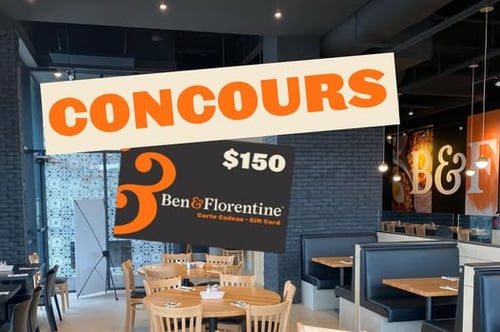 Concours Ben & Florentine Saint-Jérôme - Gagnez un brunch pour 4 personnes!