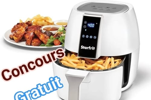 Concours Bidules-Mtl - Gagnez une friteuse à air de marque Starfrit!
