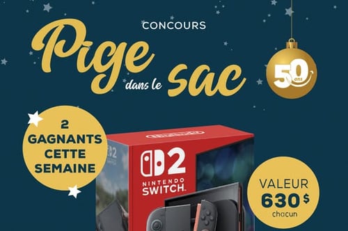 Concours Boni-Soir - Pige dans le sac!