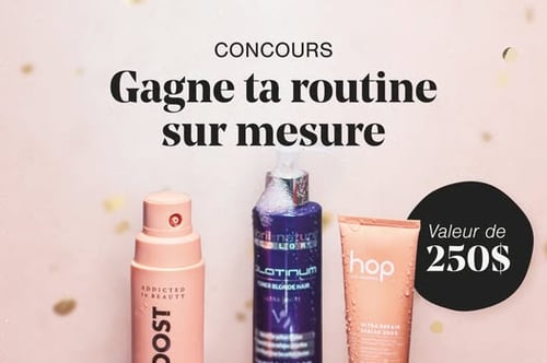 Concours Brunet - Gagne une routine Éléganza sur mesure d’une valeur de 250 $!