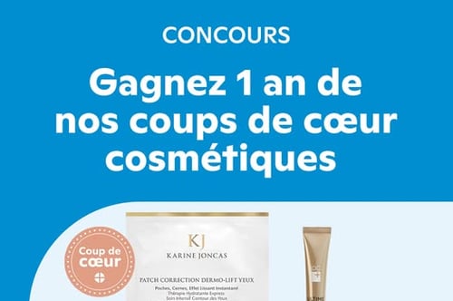 Concours Brunet - Gagnez 1 an de nos coups de cœur cosmétiques !