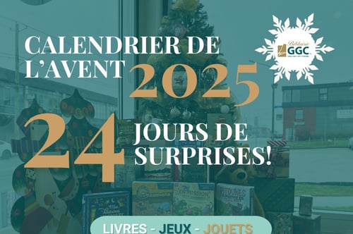Concours Calendrier de l’Avent 2025 – Biblairie GGC