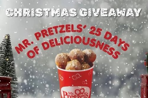 Concours Calendrier de l'Avent Mr.Pretzels Canada