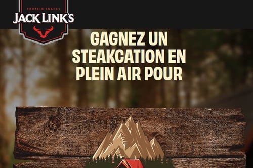 Concours CAMPING JACK LINK'S