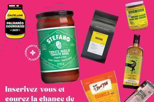 Concours Châtelaine - Gagnez un assortiment de produits de notre Palmarès gourmand !