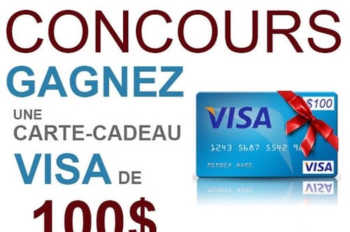 Concours Circulaires - Gagnez une Carte-Cadeau 100$ VISA!
