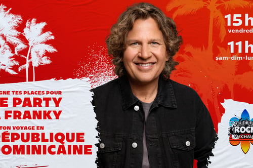 Concours CKOI 96,9 Gagnez vos places pour le party à Franky et le voyage en République Dominicaine!