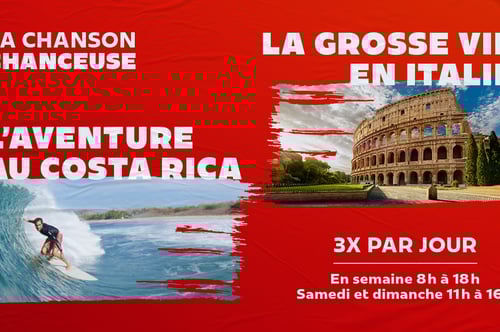Concours CKOI 96,9 Voyage pour 2 au Costa Rica ou en Italie