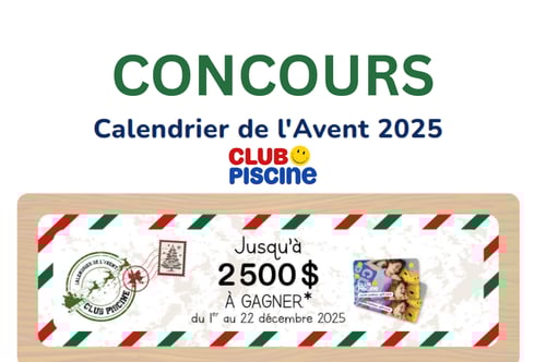 Concours Club Piscine - Calendrier de l'Avent 2025