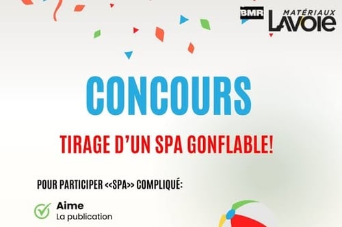 Concours Détente à Matériaux Lavoie!