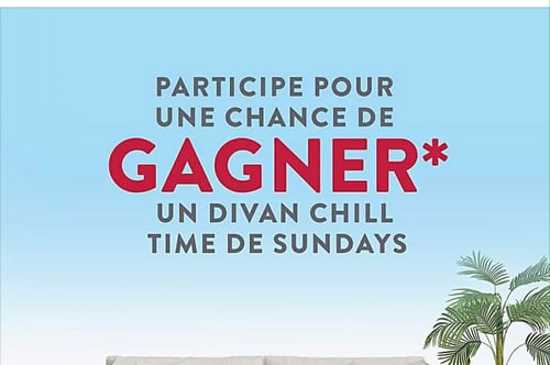 Concours Divan Coors Light à Gagner