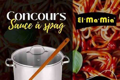 Concours Elmamia - Gagnez un ensemble parfait pour préparer la meilleure sauce à spaghetti!