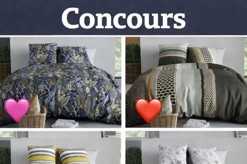 Concours Espace Déco + Idées cadeaux- Gagnez une housse de couette!