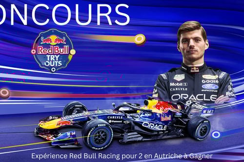 Concours Essais Red Bull Gagnez un Voyage au Red Bull Racing en Autriche !
