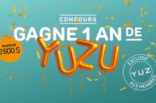 Concours Gagne un an de Yuzu sushi!
