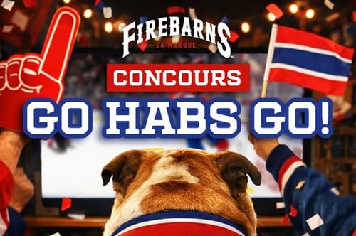 Concours Gagnez 1 chandail Fanatics rouge Premium et 12 sauces Firebarns!