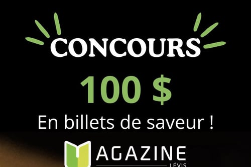 Concours Gagnez 100$ en billets-saveur au St-Hubert de Lévis Centre-Ville!
