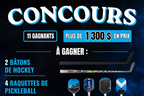 Concours Gagnez 1300$ en prix LabSports!