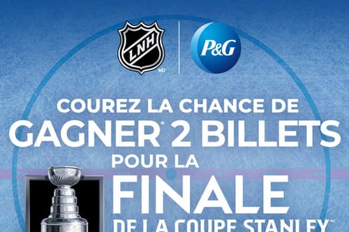 Concours Gagnez 2 billets pour la finale de la Coupe Stanley ou l’une des 10 cartes-cadeaux NHLshop.ca!