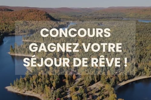 Concours Gagnez 2 nuits au bord du Kiamika!