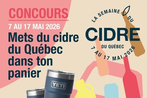 Concours Gagnez 2 verres Yeti, 2 billets pour Soif de cidre Montréal et 100 $ de cidre du Québec!