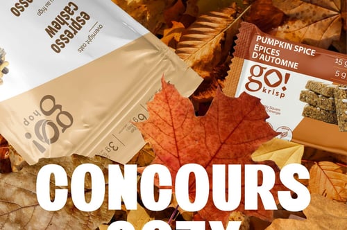 Concours Gagnez 200$ en collations Go Nutrition!