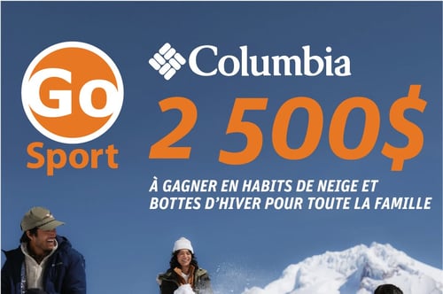 Concours Gagnez 2500$ en habits de neige et bottes d'hiver pour toute la famille!