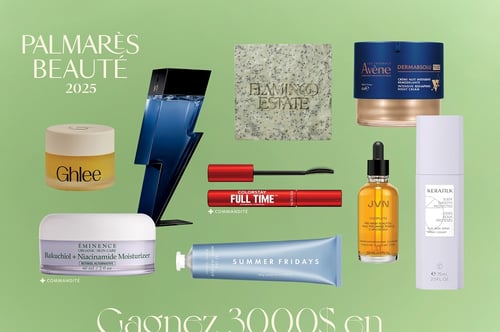 Concours Gagnez 3000$ en produits de beauté !