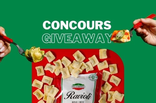 Concours Gagnez 50 $ de produits Villa Ravioli!