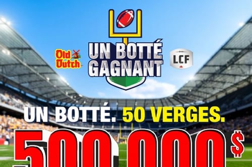 Concours Gagnez 500 000$ lors de la finale de la division Ouest!