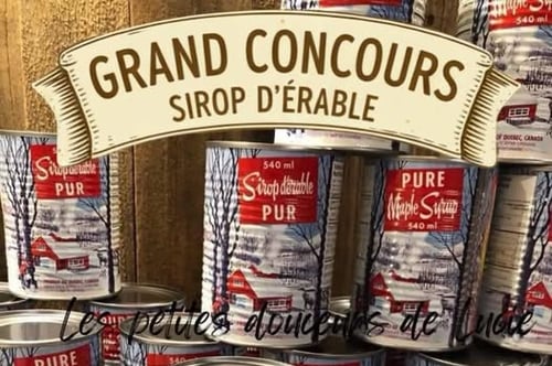 Concours Gagnez 8 cannes de sirop d'érable!