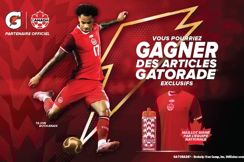 Concours Gagnez des articles Gatorade!