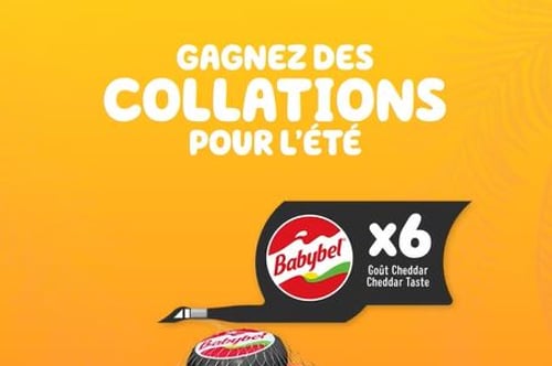 Concours Gagnez des coupons gratuits sur des produits GoGo squeeZ, Babybel et La Vache qui rit!