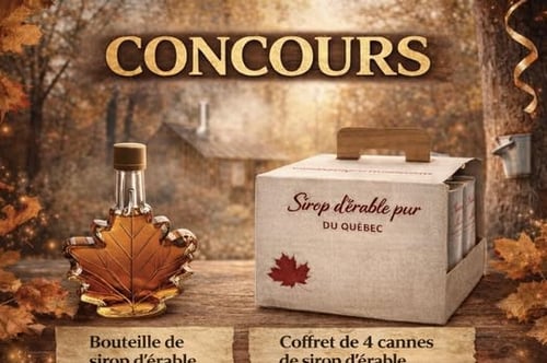 Concours Gagnez des produits d'érable!