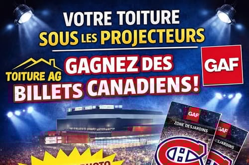 Concours Gagnez deux billets pour les Canadiens de Montréal!