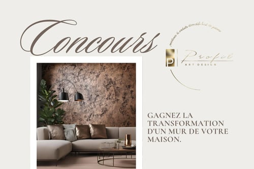 Concours Gagnez la transformation d’un mur de votre maison!
