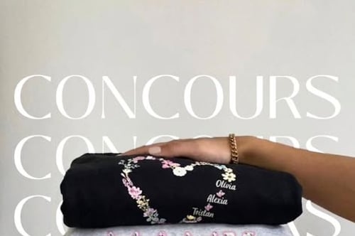 Concours Gagnez le crewneck de votre choix!