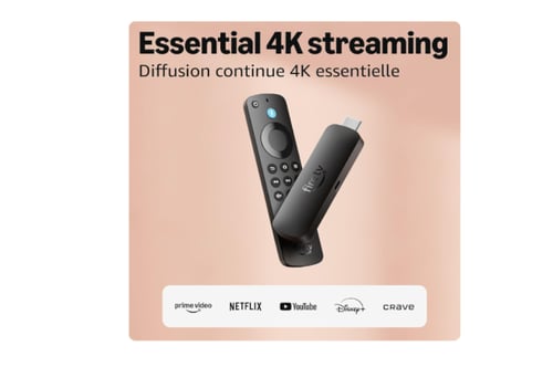 Concours Gagnez le Fire TV Stick 4K Select!