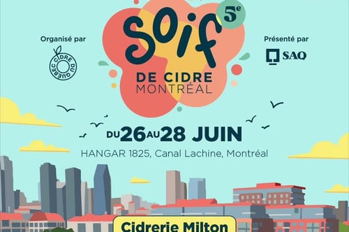 Concours Gagnez 4 billets pour Soif de Cidre!