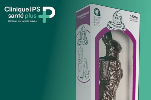 Concours Gagnez l'un des deux énormes lapin en chocolat!