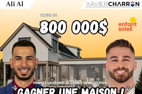 Concours Gagnez l'un des trente billets Maison Enfant Soleil signée Bonneville!