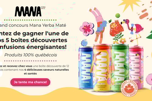 Concours Gagnez l'une de nos 5 boîtes découvertes d’infusions énergisantes!
