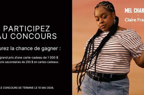Concours Gagnez l'une des 5 cartes-cadeaux Claire France!